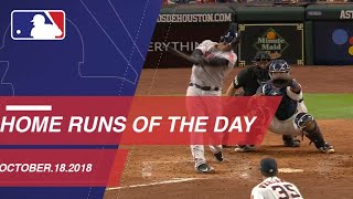 Home Runs of the Day - October 18, 2018