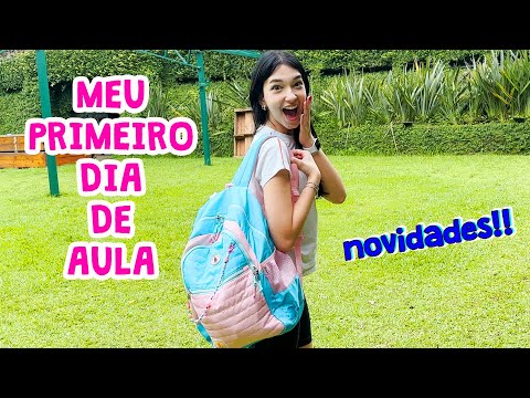 MEU PRIMEIRO DIA DE AULA 2023 !! UM DIA INTEIRO COMIGO | Luluca