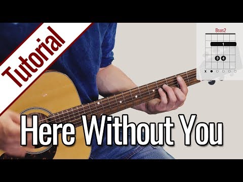 3 Doors Down - Here Without You | Gitarre Lernen Deutsch