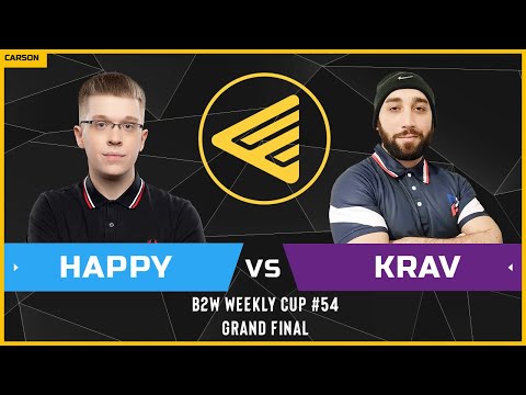 WC3 - B2W Weekly Cup #54 - Grandfinal: [HU] Happy vs KraV [UD]