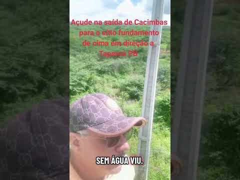 Açude está vazio em cacimbas Paraíba ￼