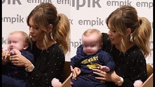Odmieniona Doda tuli niemowlę podczas promocji płyty