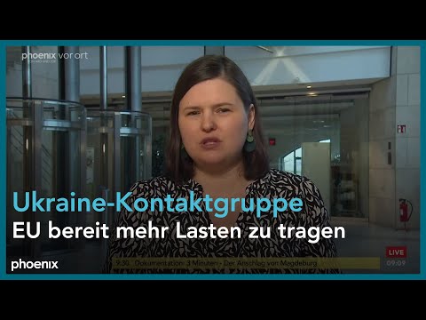 phoenix tagesgespräch mit Sara Nanni zur europäischen Außen- und Sicherheitspolitik am 10.01.25