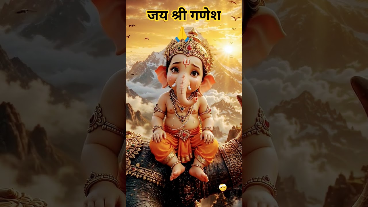🙏 जय श्री गणेश | सुखकर्ता दुखहर्ता | Ganesh Ji Blessings 🕉️ #shorts #ganesh #jaishreeganesh