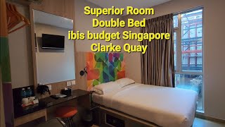 Superior Room Double Bed ibis budget Singapore Clarke Quay