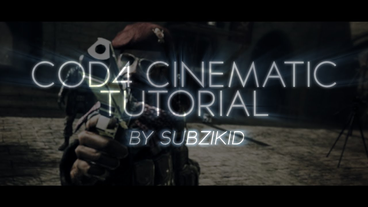 CoD4 Cinematic Tutorial [With Soldiers]