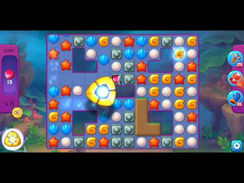 Fishdom. 5797 super hard level no boosters and diamonds