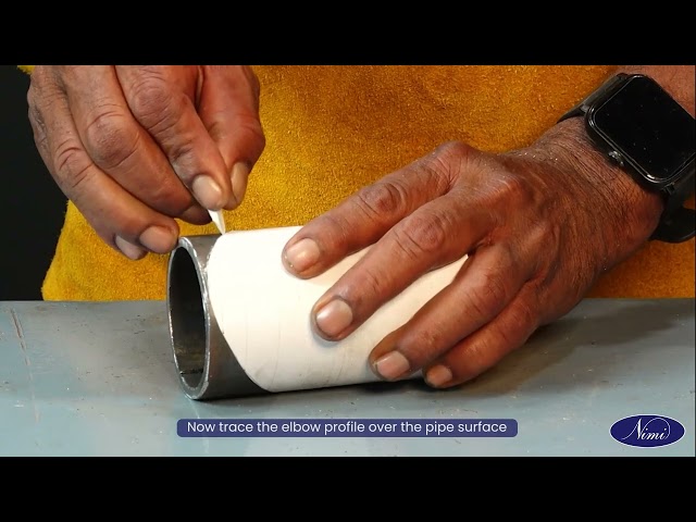 Pipe welding - Elbow Joint on MS pipe 50 mm and 3mm WT 1G OAW