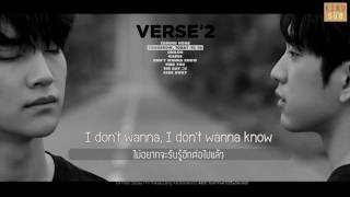 [KARAOKE/THAISUB] Don't wanna know - JJ Project(제이제이 프로젝트) #คิขุซับ