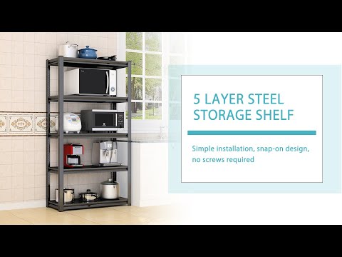 Welcome User Guide  For Garage Shelving Units 5 Tier Heavy Duty Garage Metal Storage Shelves