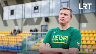 Naujojo Lietuvos vyrų krepšinio rinktinės trenerio D. Adomaičio spaudos konferencija | 2026-10-12