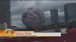 Two Minutes of Mayhem: The Moon is on the Loose