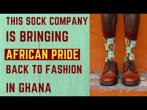 This Sock Company Is Bringing African Pride Back to Fashion In Ghana
