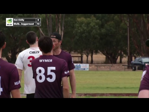 SRUC 2018 Melbourne Juggernaut vs Hot Chilly - Men's Final