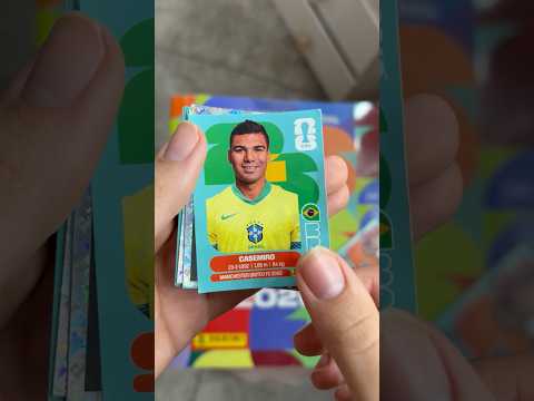 Abrindo figurinhas da copa do mundo 2026 #copadomundo #fifa #futbol