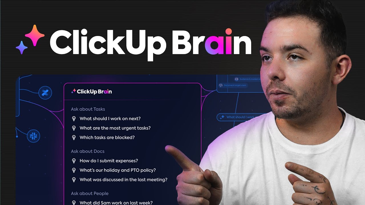 Como usar de IA para Gerenciar Projetos - Clickup Brain