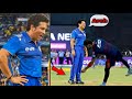 Sachin Tendulkar Shocking Reaction When Virat Kohli Touch His Feat During RCB Vs Mi Match