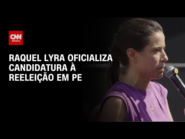 Raquel Lyra oficializa candidatura em PE: Escolhemos o caminho difícil das reformas | AGORA CNN