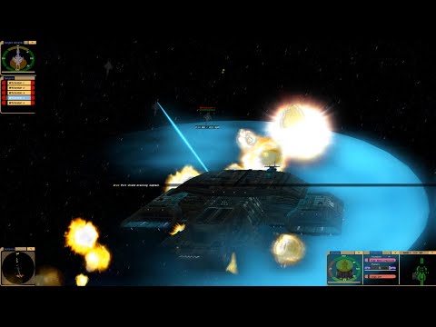 SG 1 Odyssey Refit vs Babylon 5 Ships