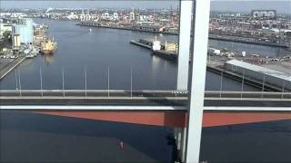 Mark Webber's drive across Bolte Bridge