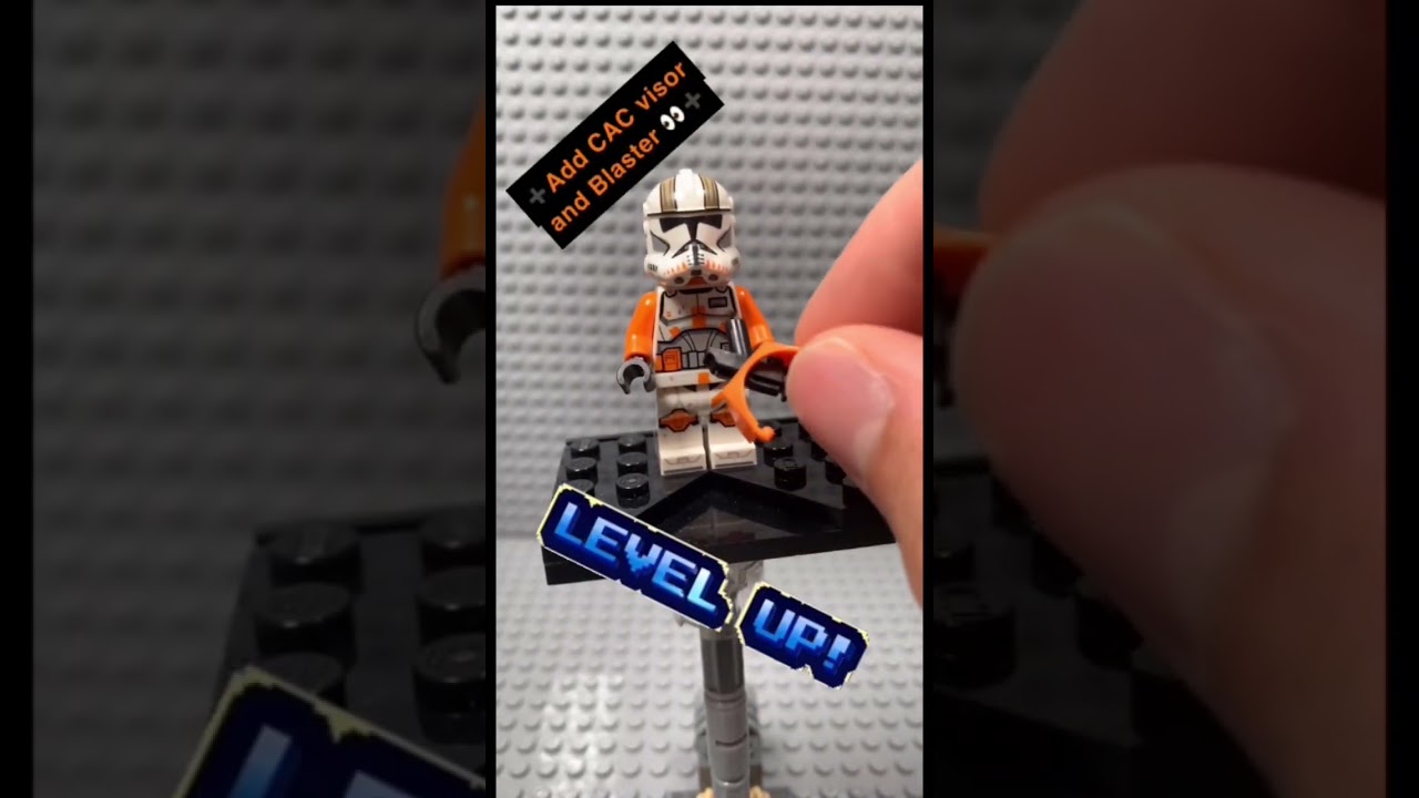 Watch video 😱How to upgrade your Lego phase 2 commander Cody! #lego #starwars #shorts #legostarwars Now 😱How to upgrade your Lego phase 2 commander Cody! #lego #starwars #shorts #legostarwars