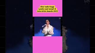 Download lagu [RANGE VOCAL] Lyodra sing Sang Dewi at Asia Artist Awards 2022 #aaa2022 #asianartistawards mp3