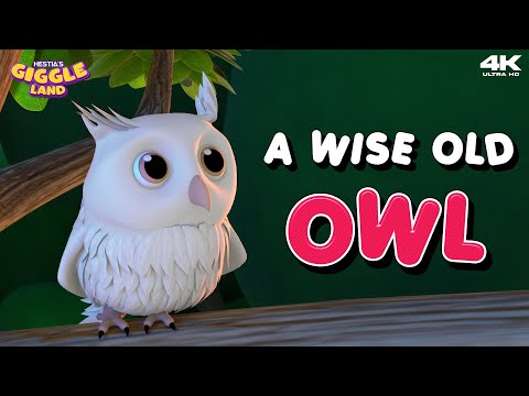 A Wise Old Owl I Popular & Best Nursery Rhymes & Kids Songs IChildren Rhymes IMoral Story in English