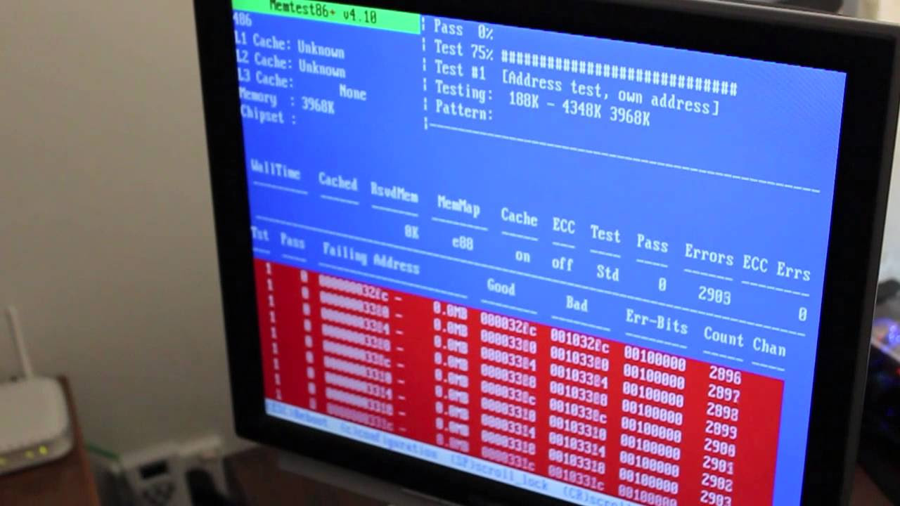 VL400C-I 486 Motherboard Failure