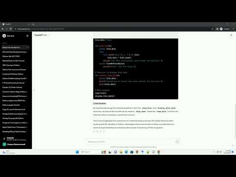 Global File Variable Inaccessible Outside Function Python