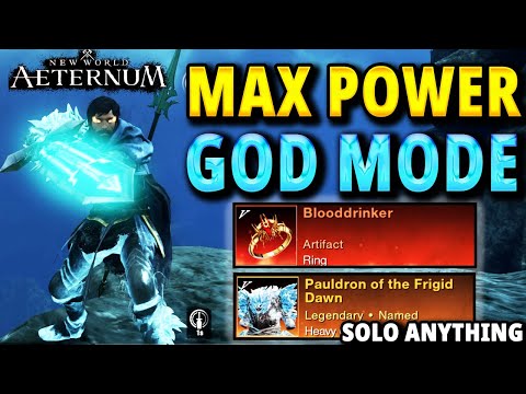 This SOLO BUILD Destroys EVERYTHING - New World Aeternum