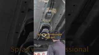 How to undercoat your car? --Veslee rubberised undercoating