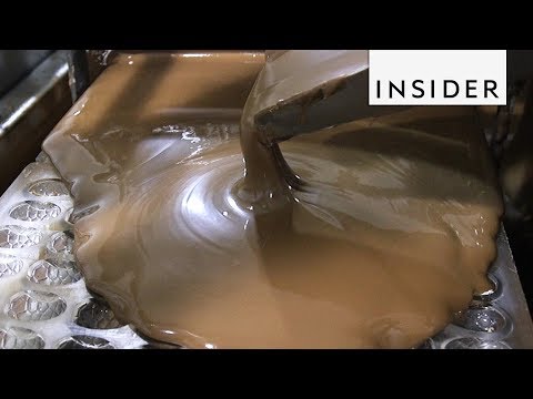 Fábrica canadense de chocolate faz os chocolates mais cremosos