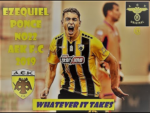 Ezequiel Ponce-Whatever it takes-Aek Athens 2019 HD