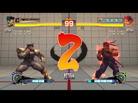 Ultra Street Fighter IV battle: M. Bison vs Evil R