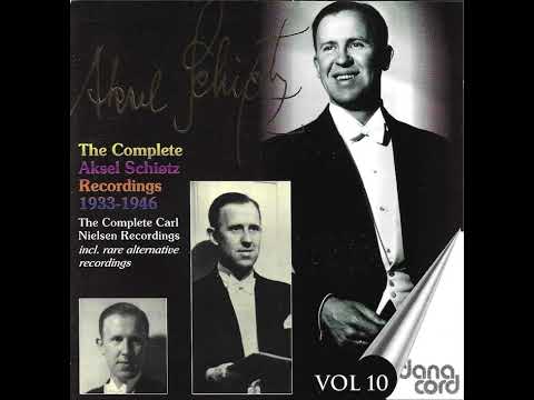 Aksel Schiøtz (Aksel Schiotz) sings "Maskerade" (Nielsen)