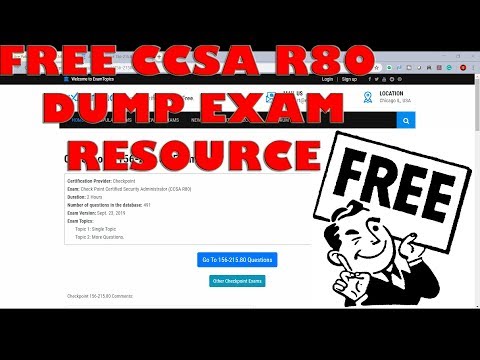 How to get free dump for CCSA Checkpoint 156-215.80 Exam