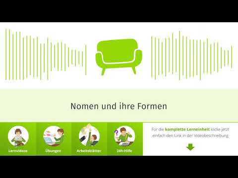 Nomen und ihre Formen einfach erklärt | sofatutor