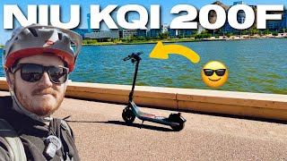 Ultra COMPACT E-Scooter! NIU KQi 200F Full Review