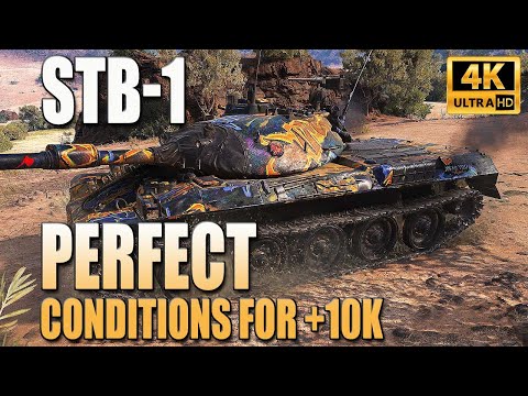 STB-1: Perfect conditions for a +10k game - World of Tanks