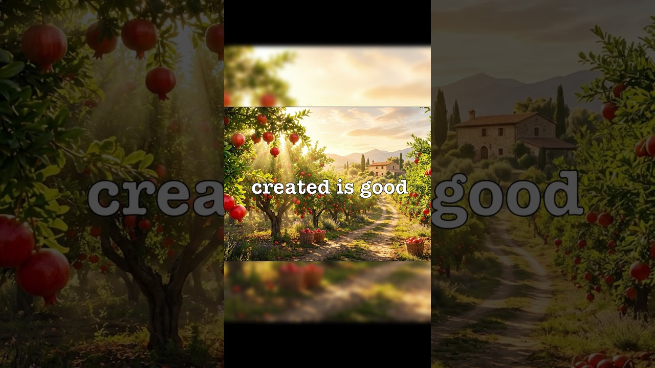 Everything God created SHORT2