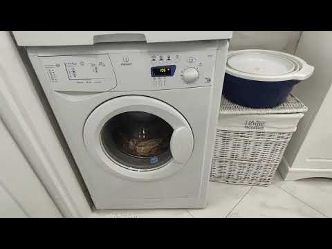 indesit WIE 107 washing sweaters and jackets+dryer