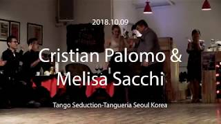 [ Tango ] 2018.10.09 - Cristian Palomo & Melisa Sacchi - No.1