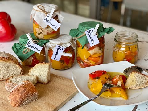 PEPERONI in Agrodolce con Tonno ๐ antipasto Peperoni e Tonno ๐ซ