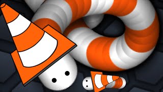 Slither.io - New Cutest Cone Head Skin | Slitherio Plays