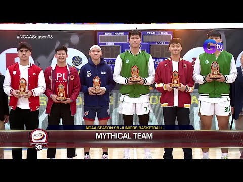 NCAA Season 98 JBB: Mythical Team