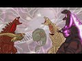 EVOLUTION Of SHIN GODZILLA Size Comparison GODZILLA CARTOON