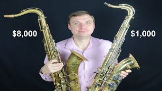 Video thumbnail for Mark VI VS Yamaha YTS-23:  Which sounds better to you? by Dustin Hellen
