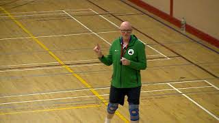 Warm up 2- 1/2 Jump – Jog -Footwork/Sprint