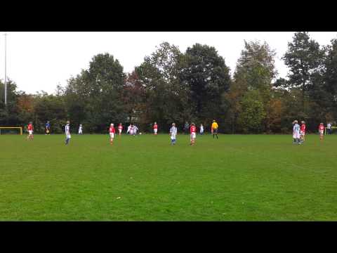 Bekerwedstrijd: VV Dwingeloo D1 - VV Gorredijk D1