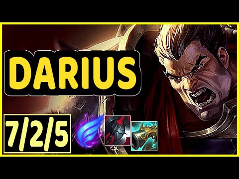 DARIUS VS SHACO - 7/2/5 KDA JUNGLE GAMEPLAY EMERALD III